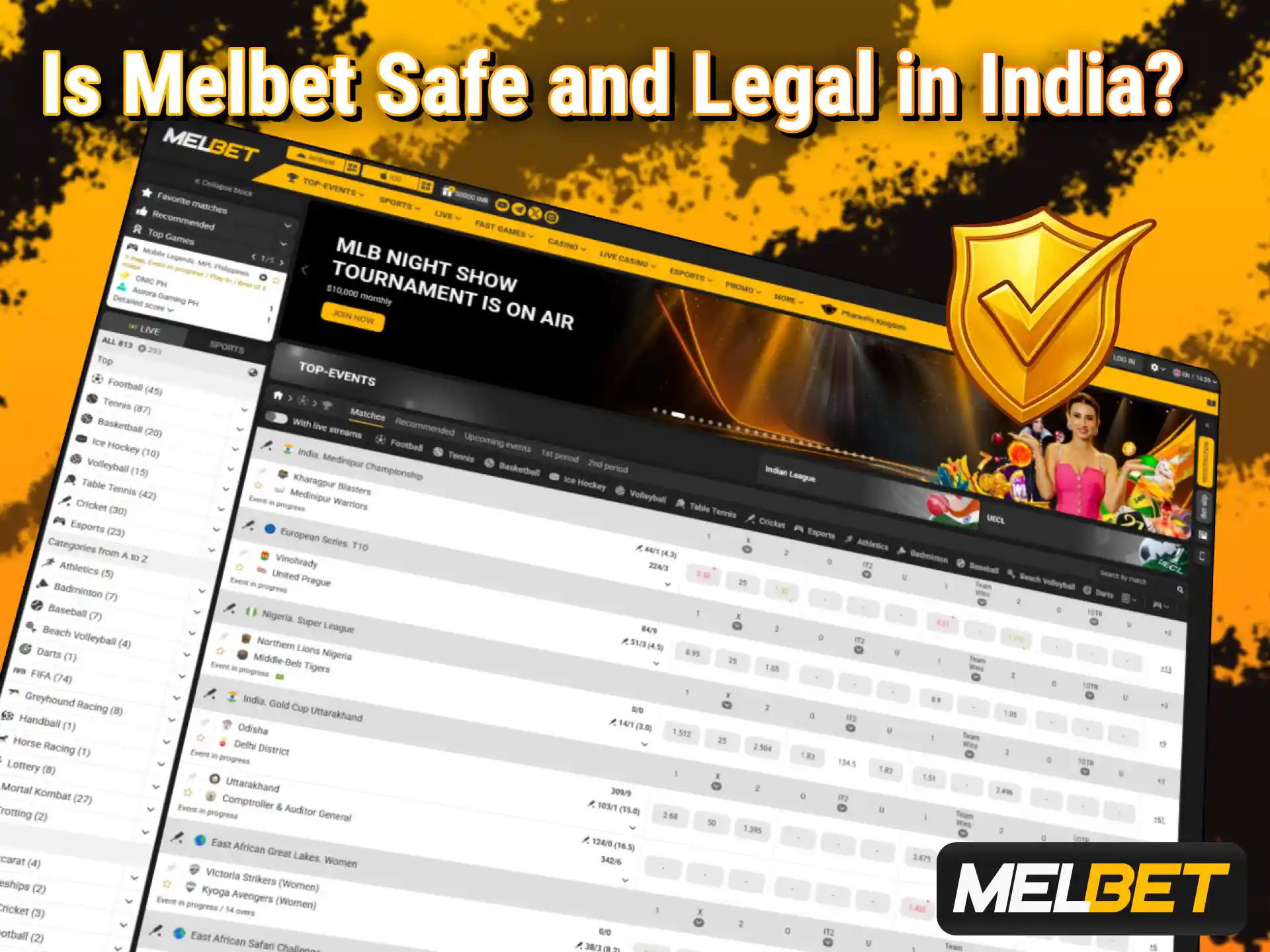Verify the security standards of the Melbet online casino platform.